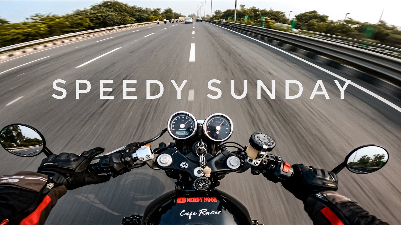 Full throttle 🚀 Speedy Sunday on Continental GT650