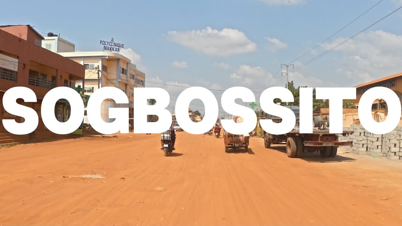 Lome, Togo: Avedji, Entreprise de l'union, Agoe Sogbossito, Carrefour Bleu (no music)