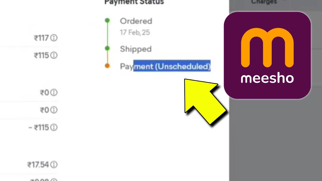 Meesho Payment Unscheduled | Payment Unscheduled Meesho