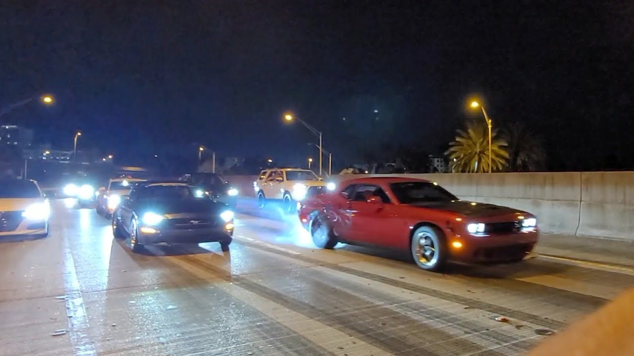 MJM Hellcat vs Whipple Mustang Infinite Performance / M4 Single Turbo vs Plaid Model S