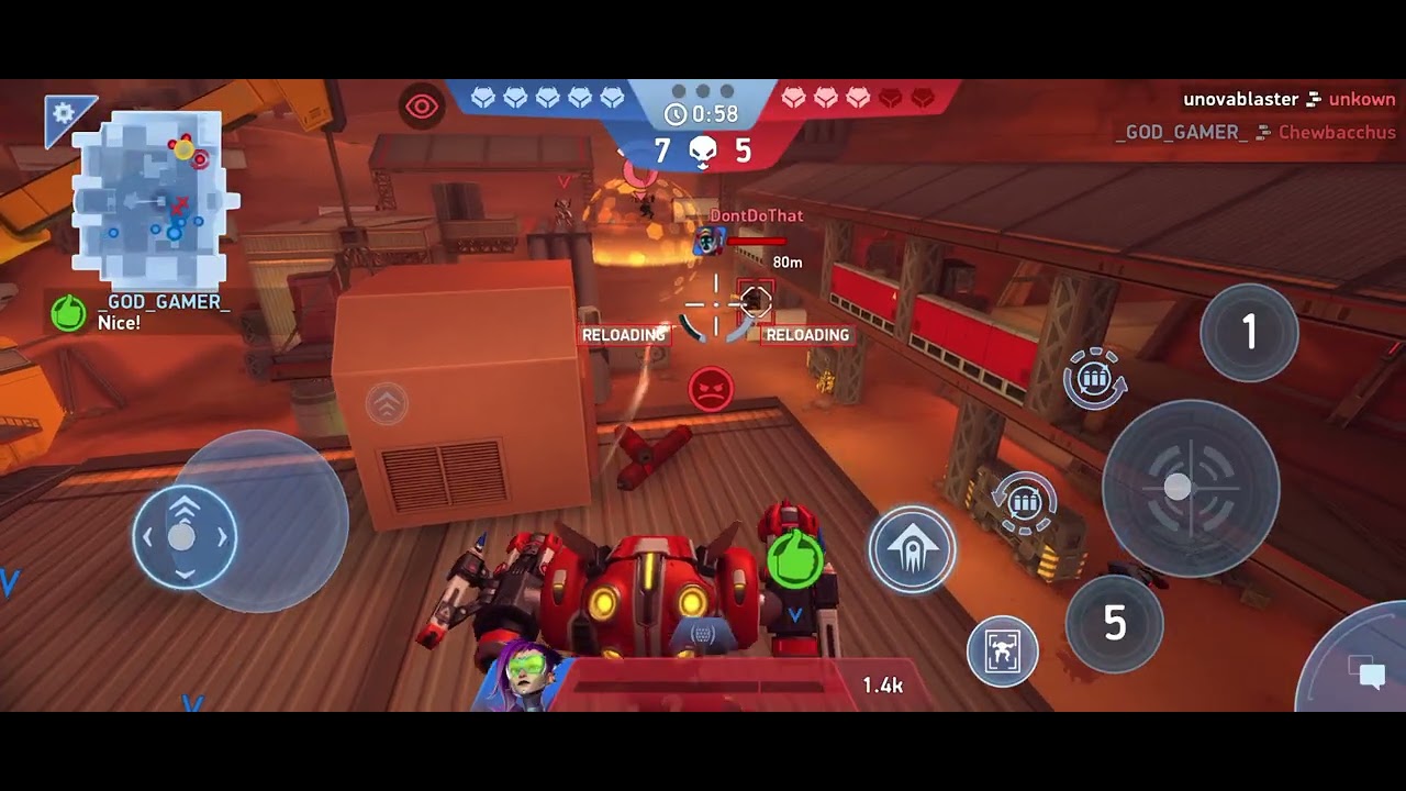 Mech arena# team deathmatch 