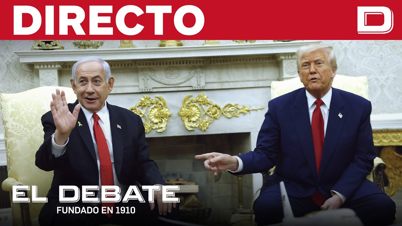 DIRECTO | Rueda de prensa conjunta tras la reunión de Trump y Netanyahu en la Casa Blanca