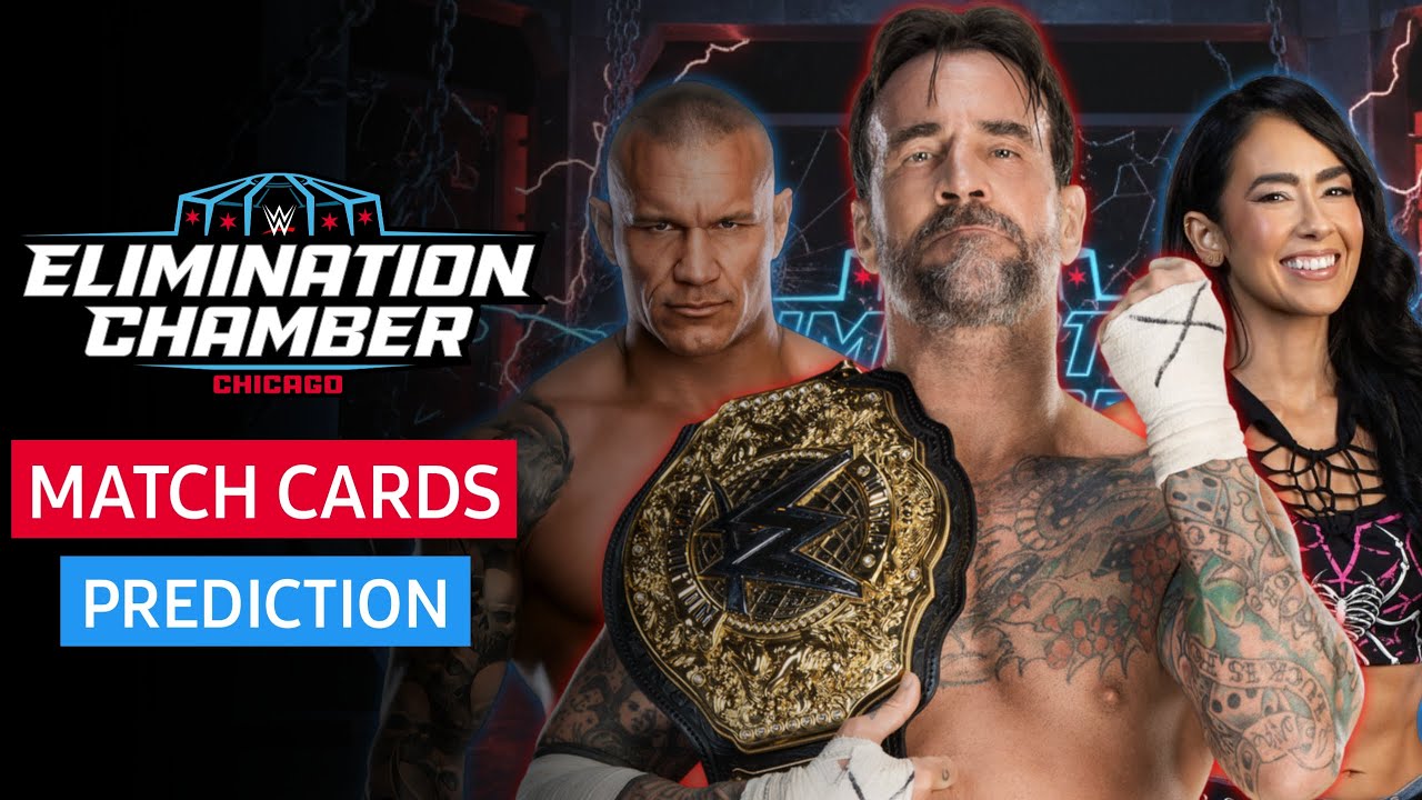 WWE ELIMINATION CHAMBER 2026 MATCH CARDS PREDICTION | Wrestle Entertainer
