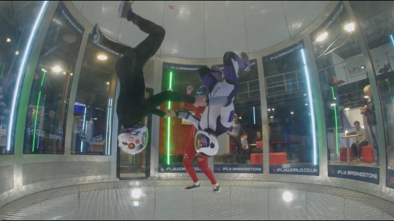 Indoor skydiving -  Session #21 with @Tunnel Ninja! Head Down #2