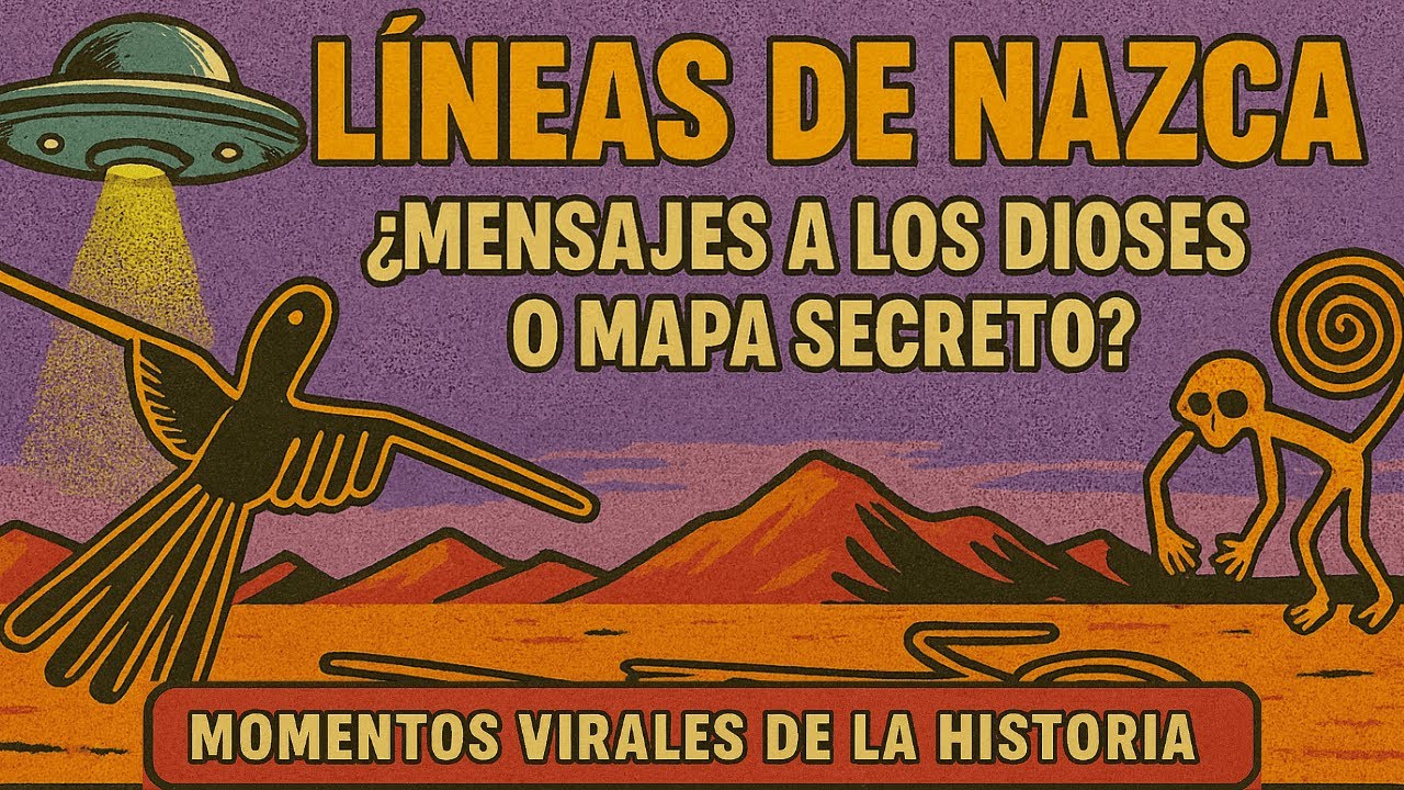 Líneas de Nazca🗺 ¿Mensajes a los dioses o mapa secreto?