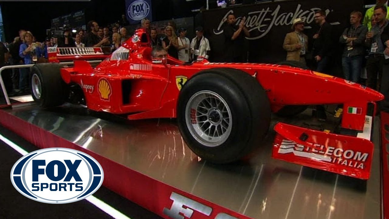 Michael Schumacher's Test 1998 Ferarri F300 Sold at Barrett-Jackson Scottsdale