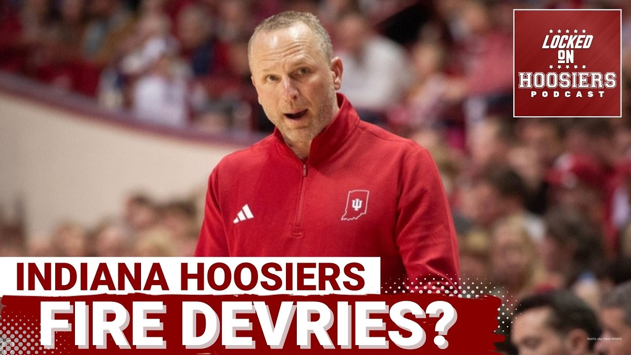 BREAKING: Darian DeVries could be FIRED as Indiana's Basketball coach if the FANS get their way...