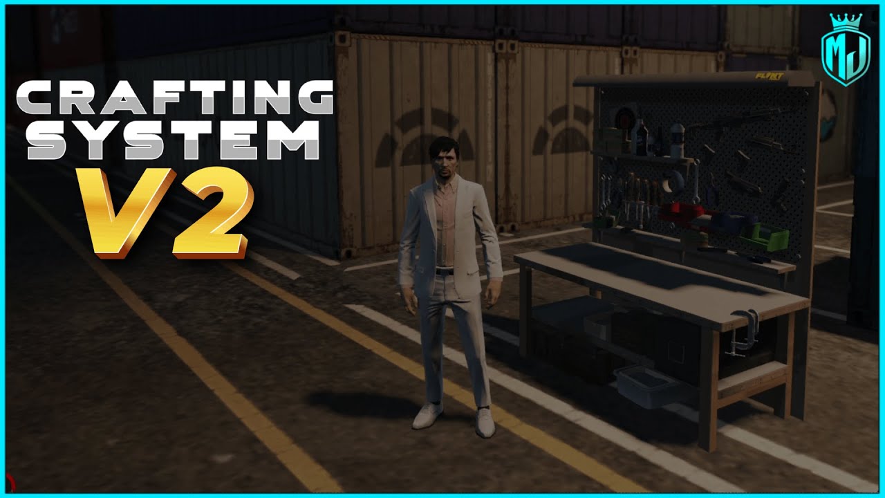 [БЕСПЛАТНО] Система крафта V2 для FiveM Roleplay | Учебное пособие 2024 | MJ DEVELOPMENT