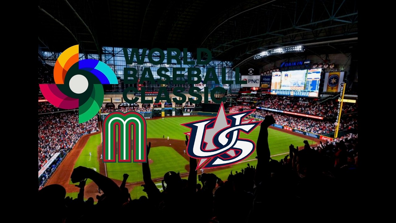 WORLD BASEBALL CLASSIC USA VS MEXICO WITH SAM