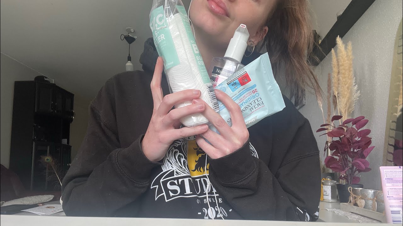 ♡doing your skincare♡ (in Swedish) //asmr