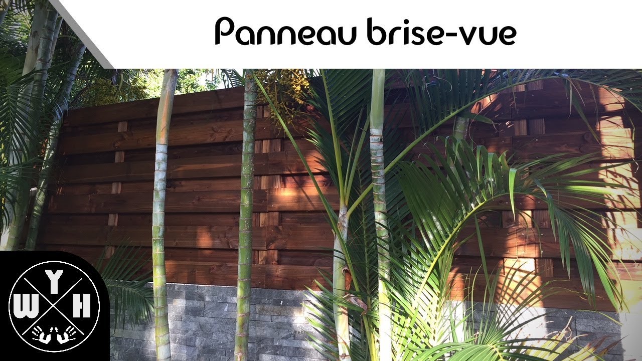 Fabriquer des panneaux brise-vue
