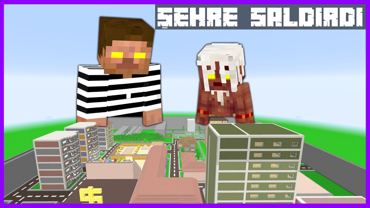 AREF VE HÜSAMETTİN ŞEHRİ ELE GEÇİRDİ FİLMİ! 😱 - Minecraft ZENGİN FAKİR HAYATI