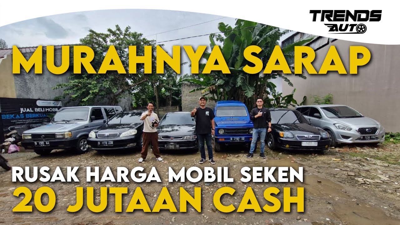 MURAHNYA KEBANGETAN! HANCURIN HARGA MOBIL BEKAS, AJM VS TRENDS VS JIBEN MULAI DARI 20JTAN AJA