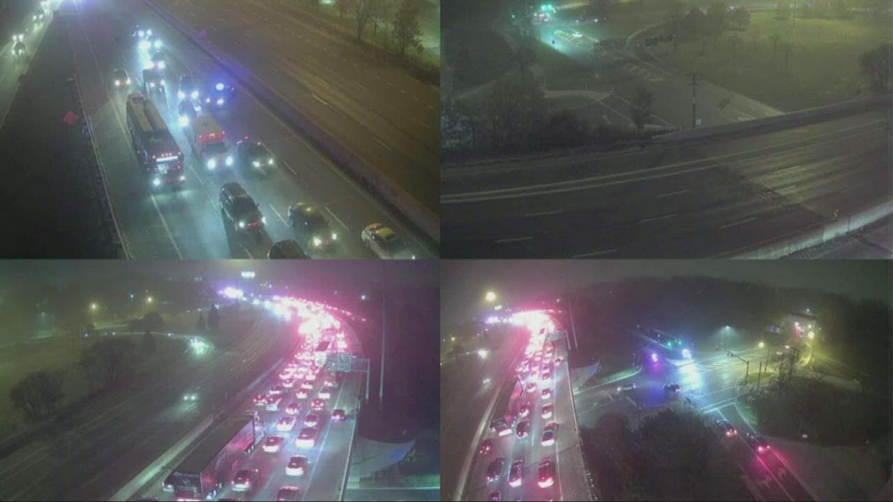 Cleveland Firefighter struck by vehicle while responding to crash on I-90 East