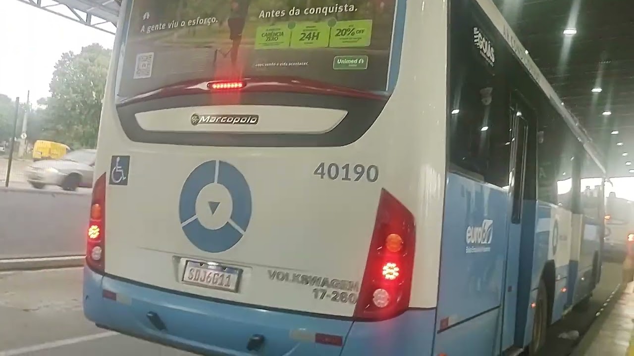 Movimentação dos ônibus de Goiânia no Terminal Novo Mundo 