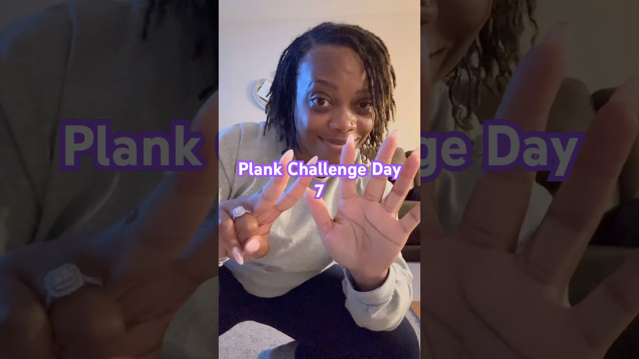 Plank Challenge Day 7