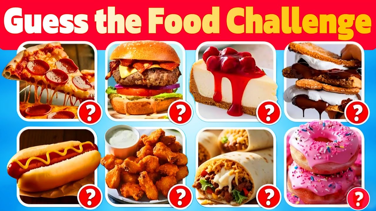 Guess the food food in 5 seconds 🌮🥪 | 100 popular Food and meals #Quiz #brainbusterquiz #TirivaQuiz