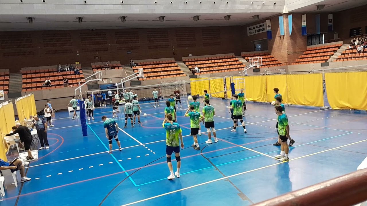 CV Vall d'Hebron - CEV L'Hospitalet (22/10/2023, 1a Div. Junior Masculina 1ª Fase)