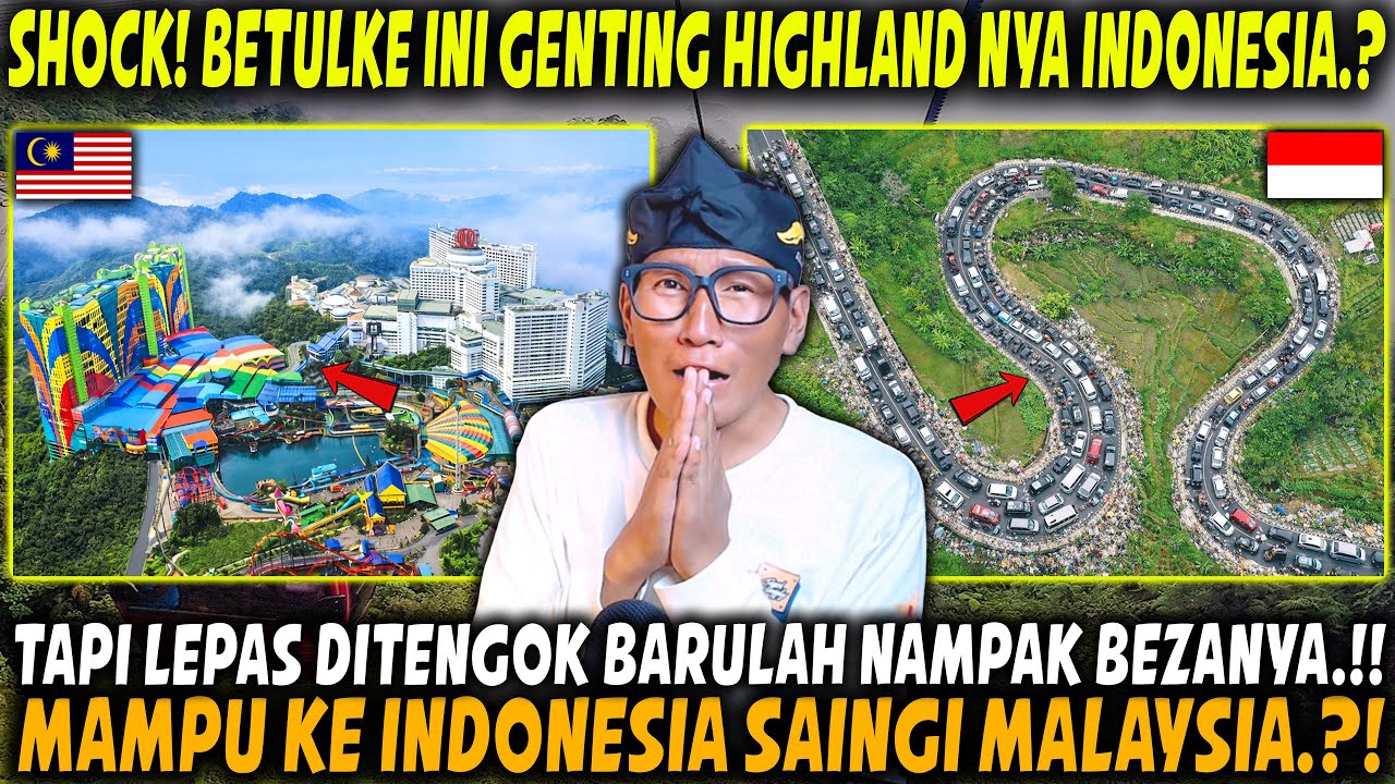 WOOOW‼️ Orang Indonesia TERKEJUT! Ini ‘Genting Highlands’ Versi Indonesia? Mampu Ke Lawan Malaysia?