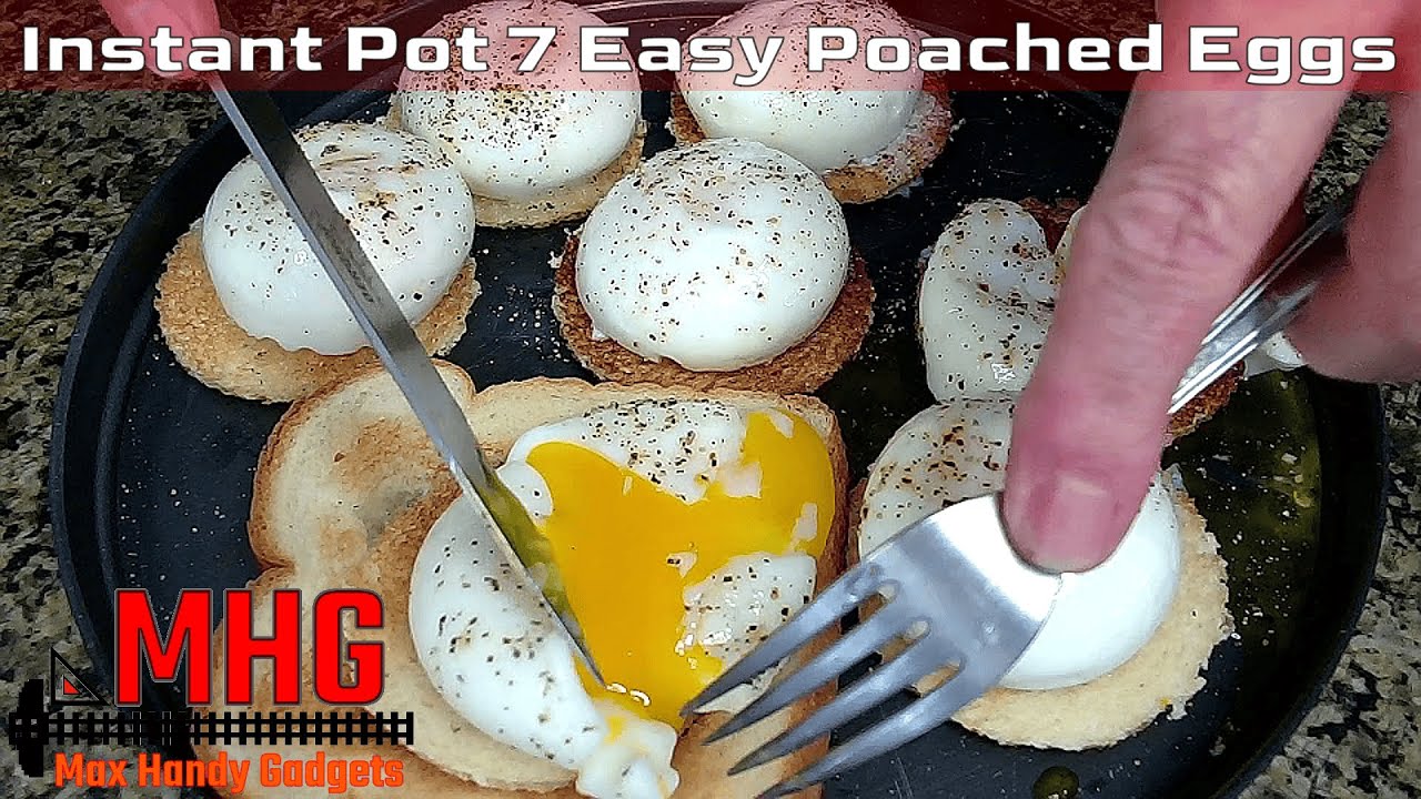 Instant Pot 7 Easy Poached Eggs
