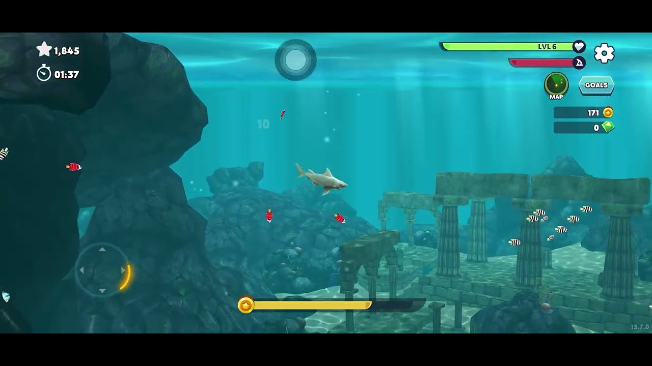 shark game and i die 😞😢