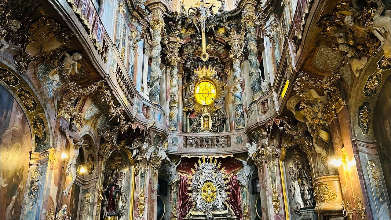 Walking through Asamkirche — Munich’s hidden baroque jewel | 4k