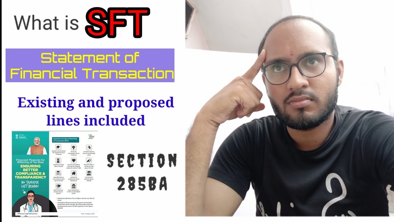 What is SFT in telugu| Statement of Financial Transaction|Incometaxupdate| ManikantaDoradla