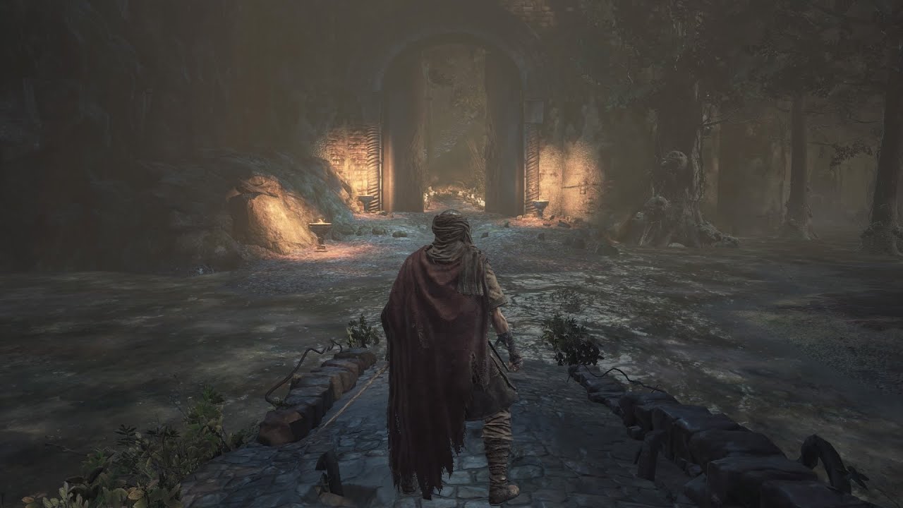 Dark souls 3 open door in keep ruins/farron keep
