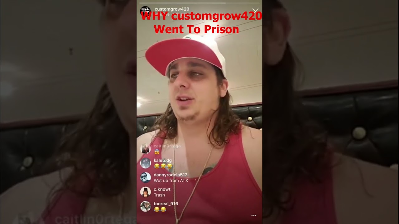 Почему Customgrow420 попал в тюрьму