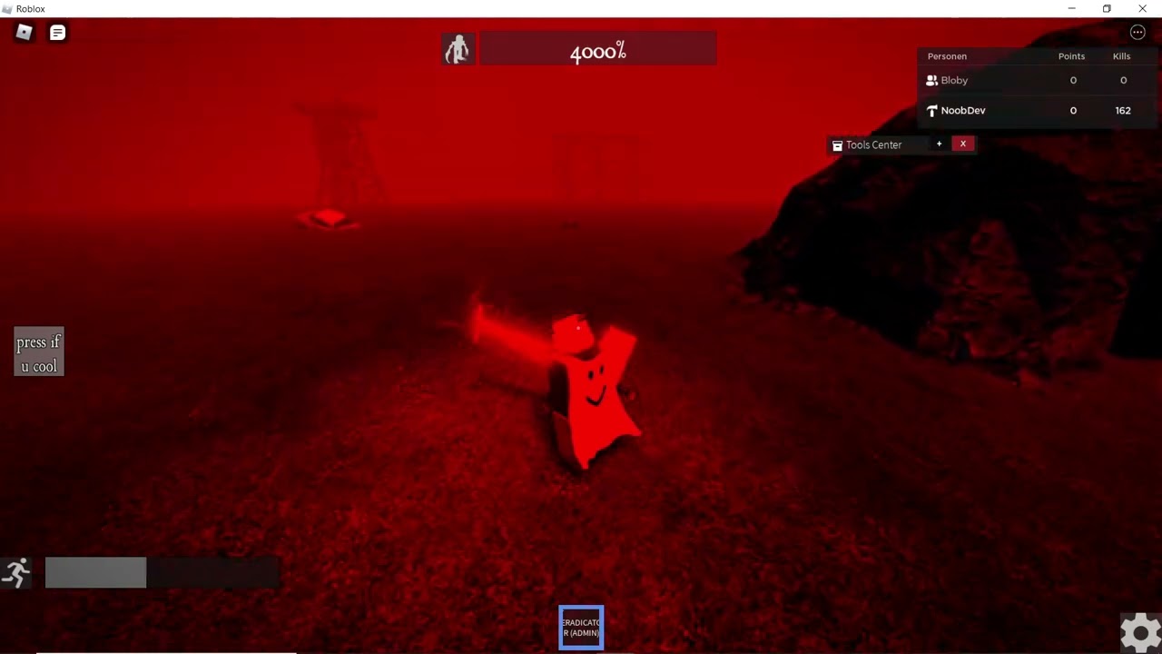 Roblox Rake Kill Test Modes show