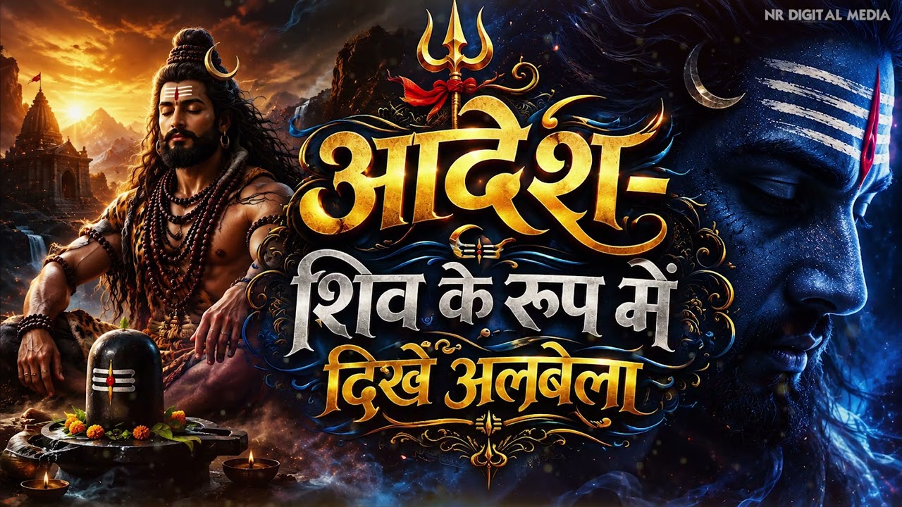 आदेश - शिव के रूप में दिखे अलबेला | Alakh Niranjan Nath Bhajan | Aadesh - Shiv Ke Roop Mein