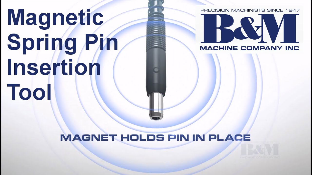 Magnetic Spring Pin Insertion Tool