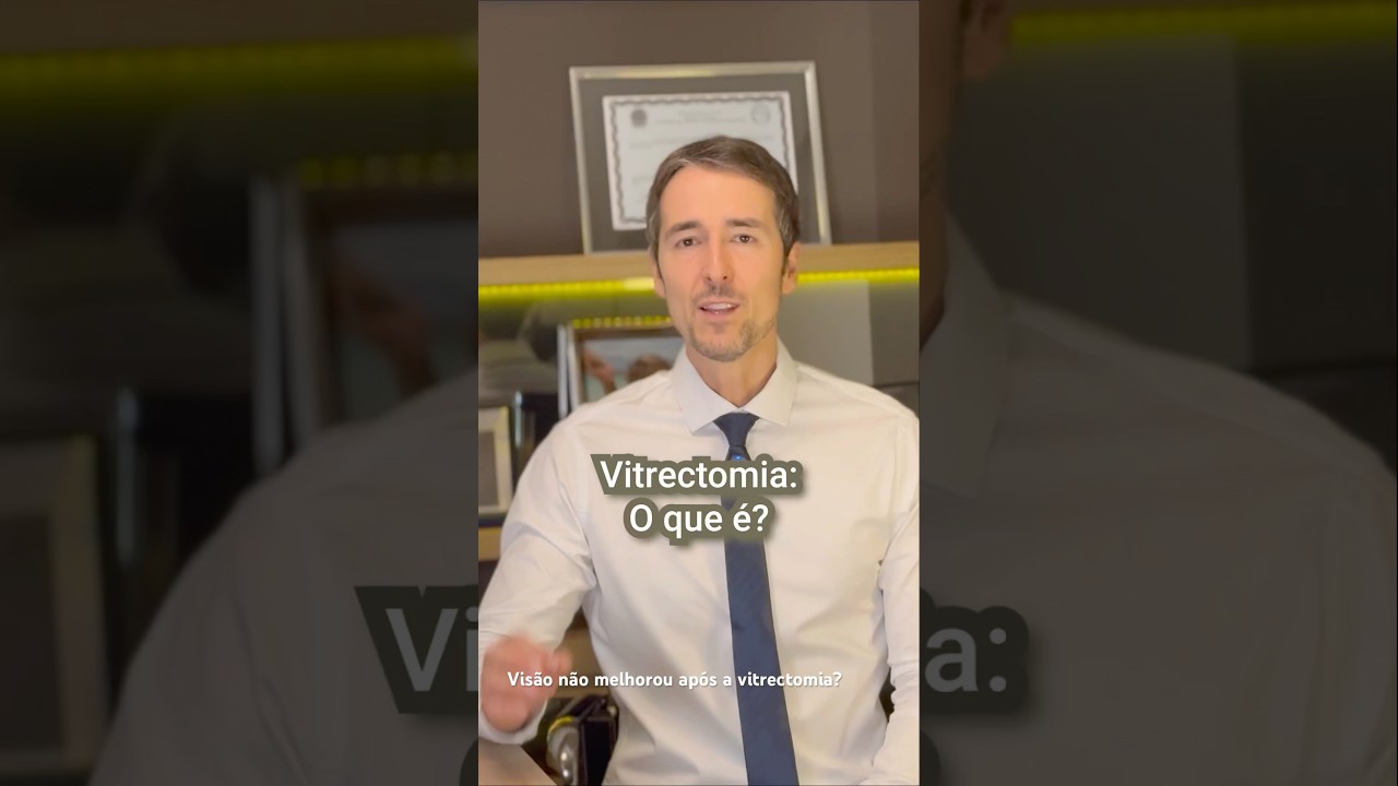 Vis&atilde;o n&atilde;o melhorou ap&oacute;s a vitrectomia, o que pode ser?