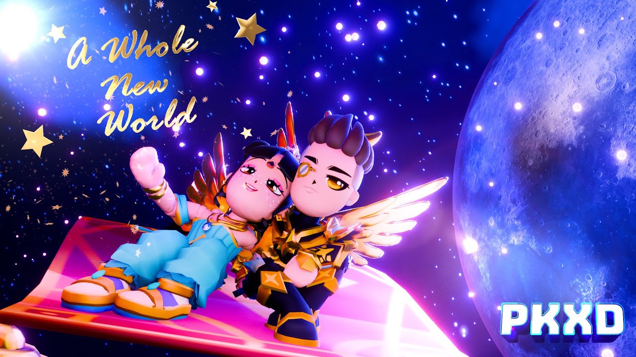 ✨A Whole New World – Bella & Devil Version (PKXD) #pkxd #aladdin #awholenewworldcover