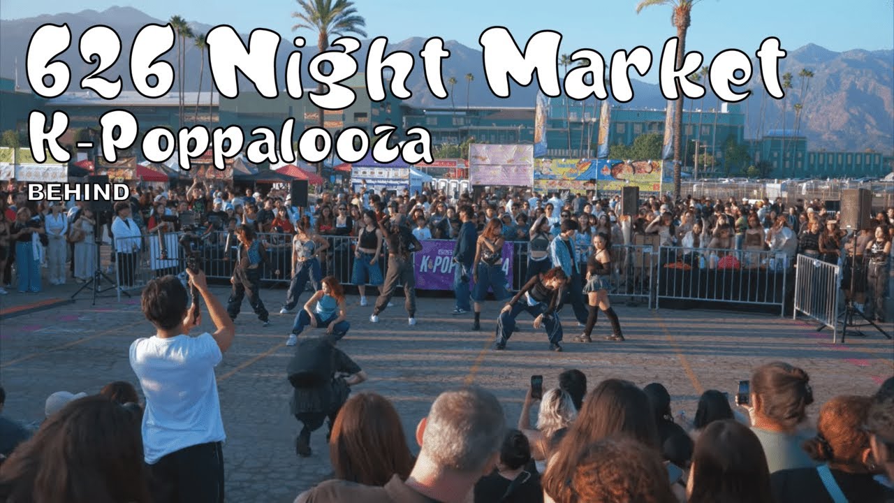 626 Night Market K-POPPALOOZA 2024 | D-DAY behind