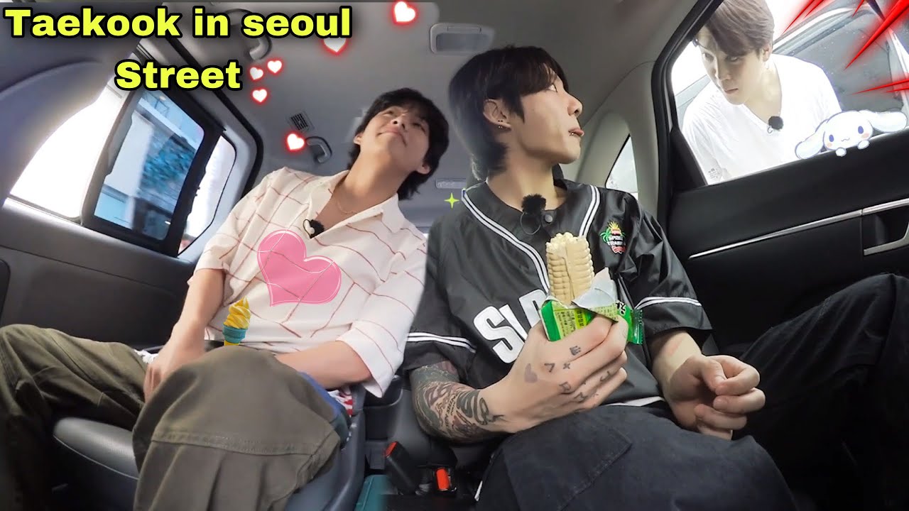 Taekook Fight in seoul STREET 😲🥰 // Hindi dubbing // Part-4