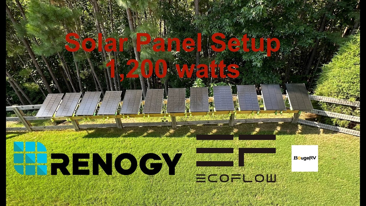 Простая самодельная солнечная панель мощностью 100 Вт от Ecoflow | Bluetti | Anker | Jackery | Bo...
