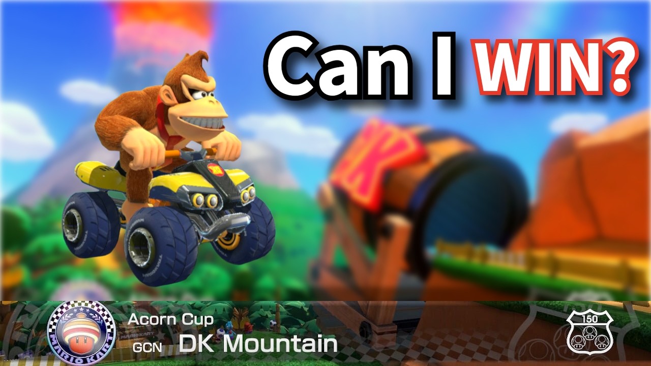 Mario Kart 8 Deluxe: Can I WIN DK Mountain CPU Mode