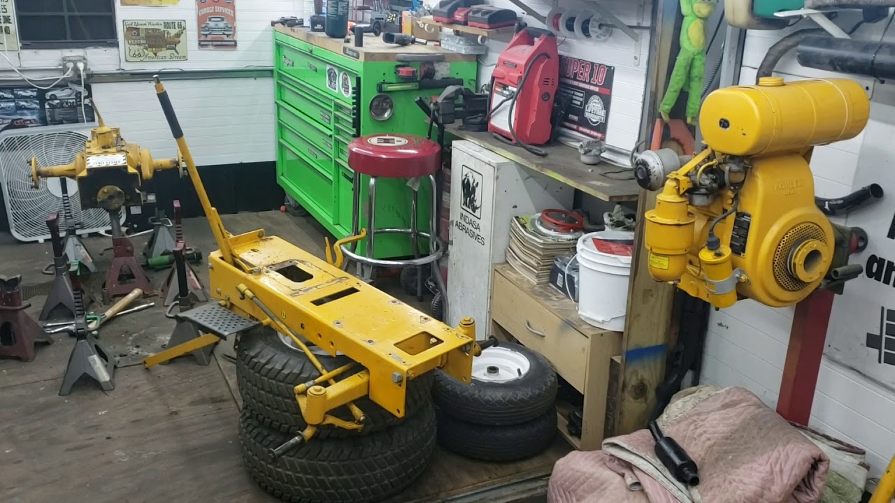 1962 cub cadet original restoring pt1
