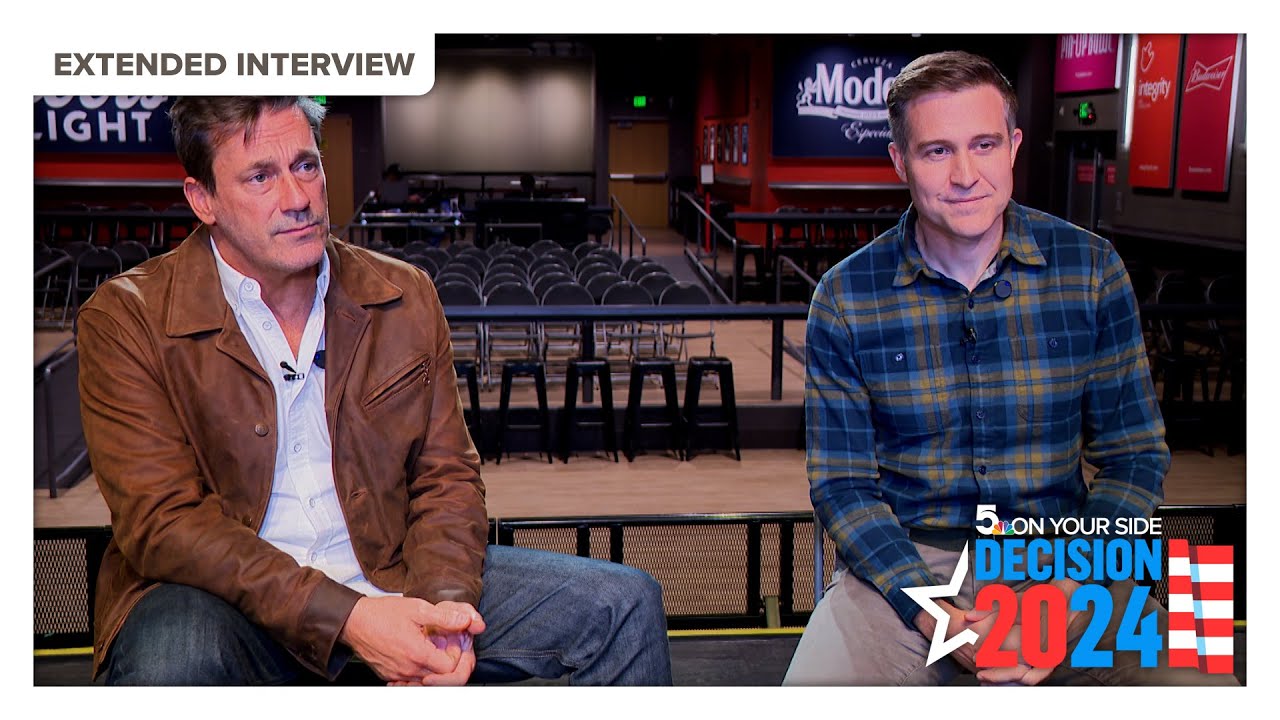 Full interview: Actor Jon Hamm stumps for Lucas Kunce ahead of Election Day