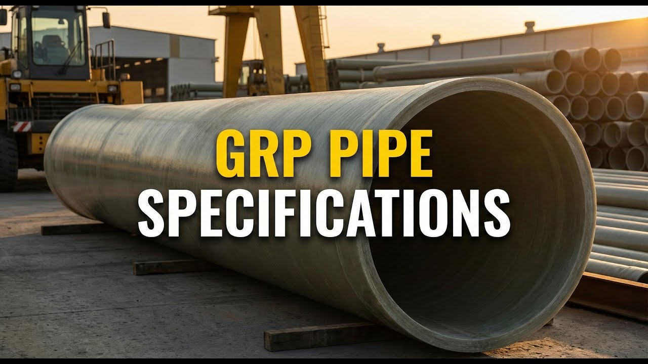 GRP Pipe Specification: What You Must Know