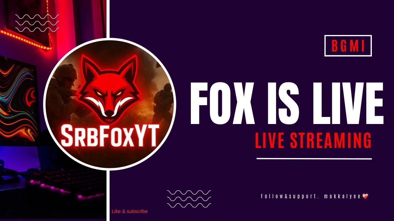 Road to 5k Subs🔥🥳Ipad Mini Gameplay | BGMI Live | SrbFox is here❤️ |#srb #bgmilive #trending #srbfox