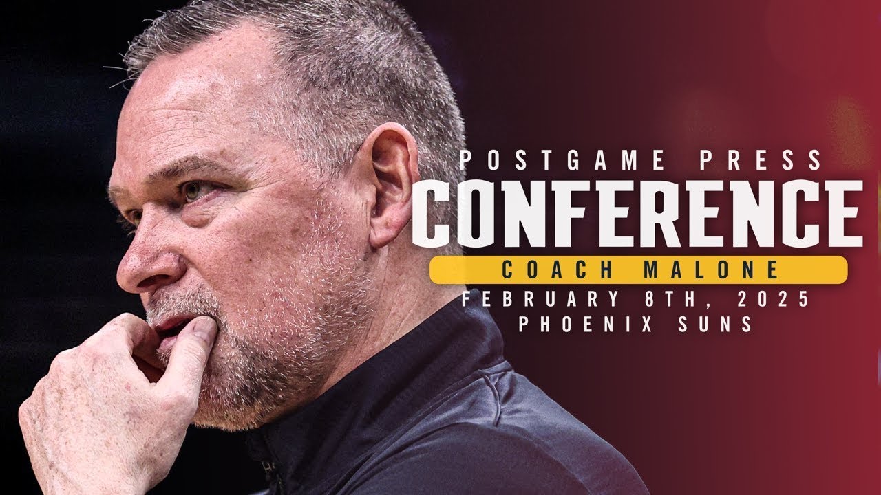 Coach Malone Full Postgame Press Conference vs. Suns 🎙 | 2/8/25