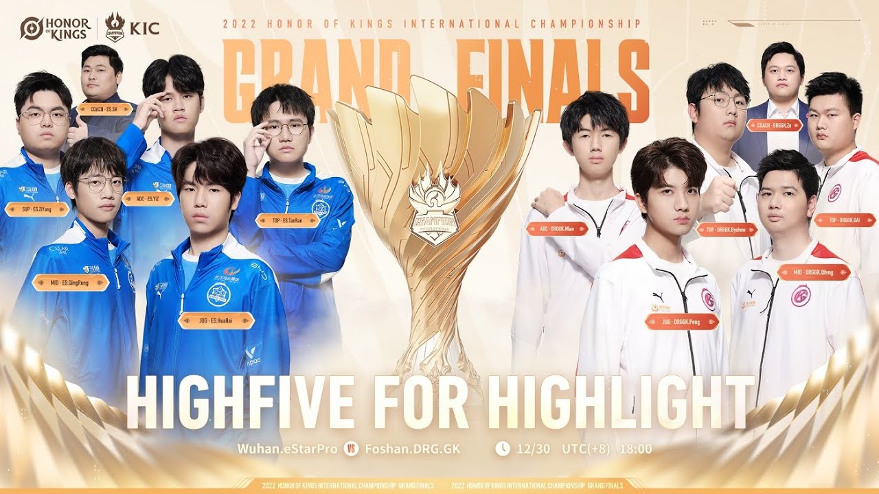 KIC2022 Grand Finals : Wuhan.eStarPro VS Foshan.DRG.GK