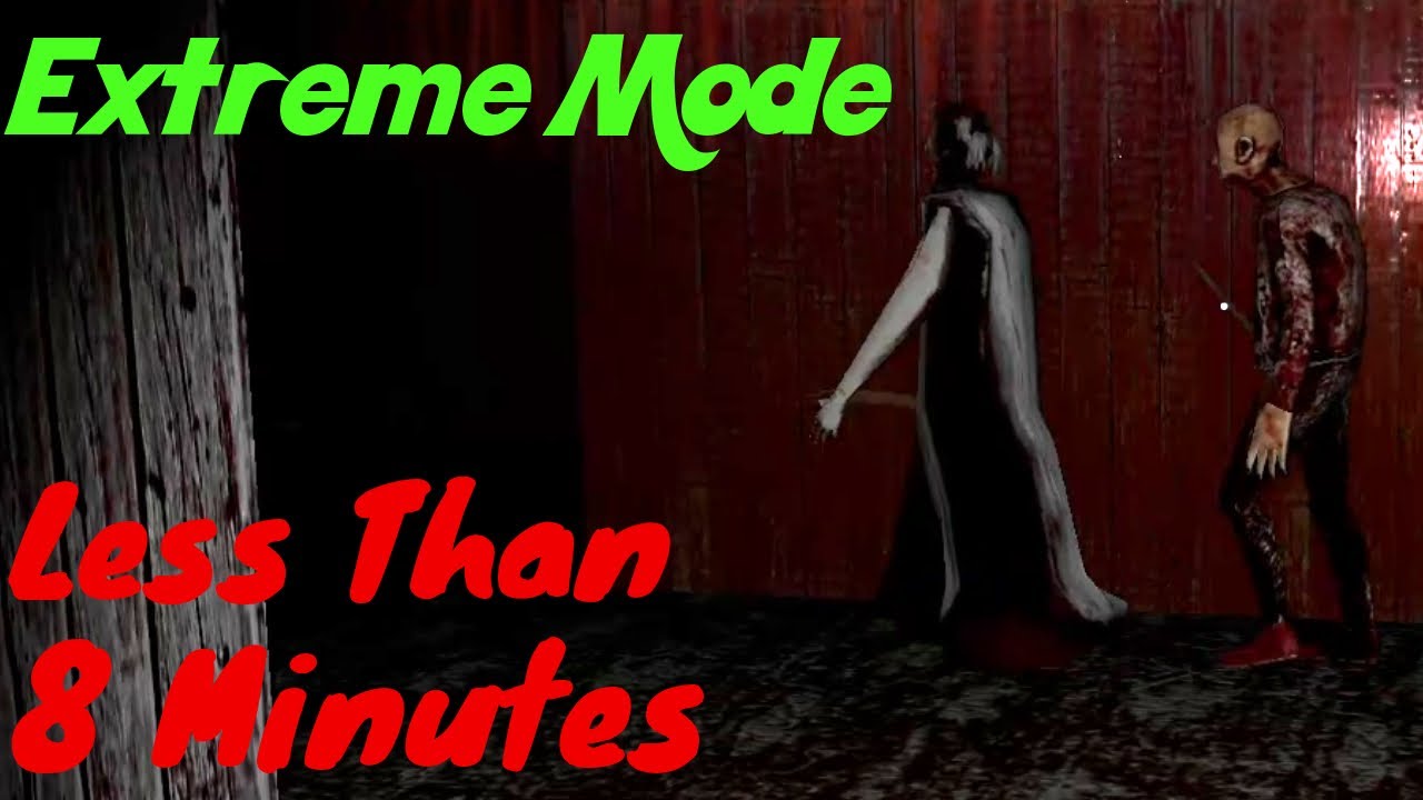 Granny Chapter Two Speedrun Less Than 8 Minutes Extreme Mode + Nightmare Mode