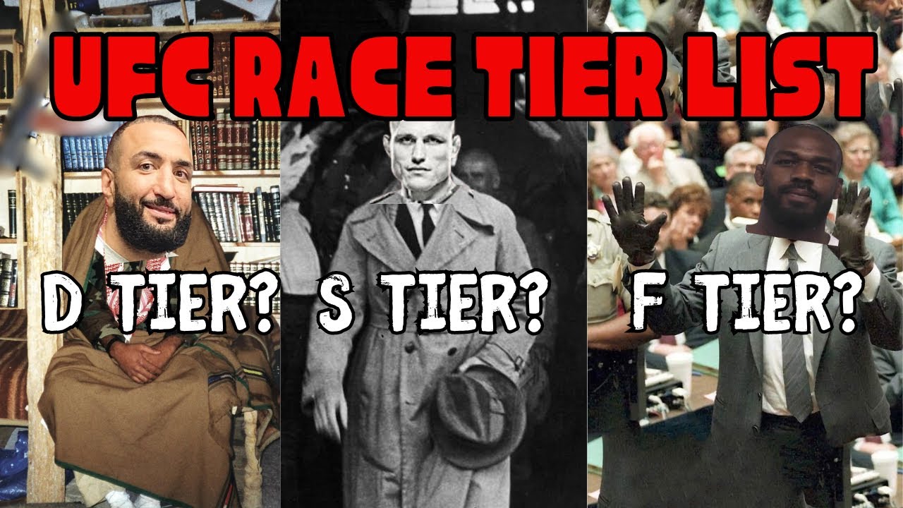 The definitive UFC RACE tier list…