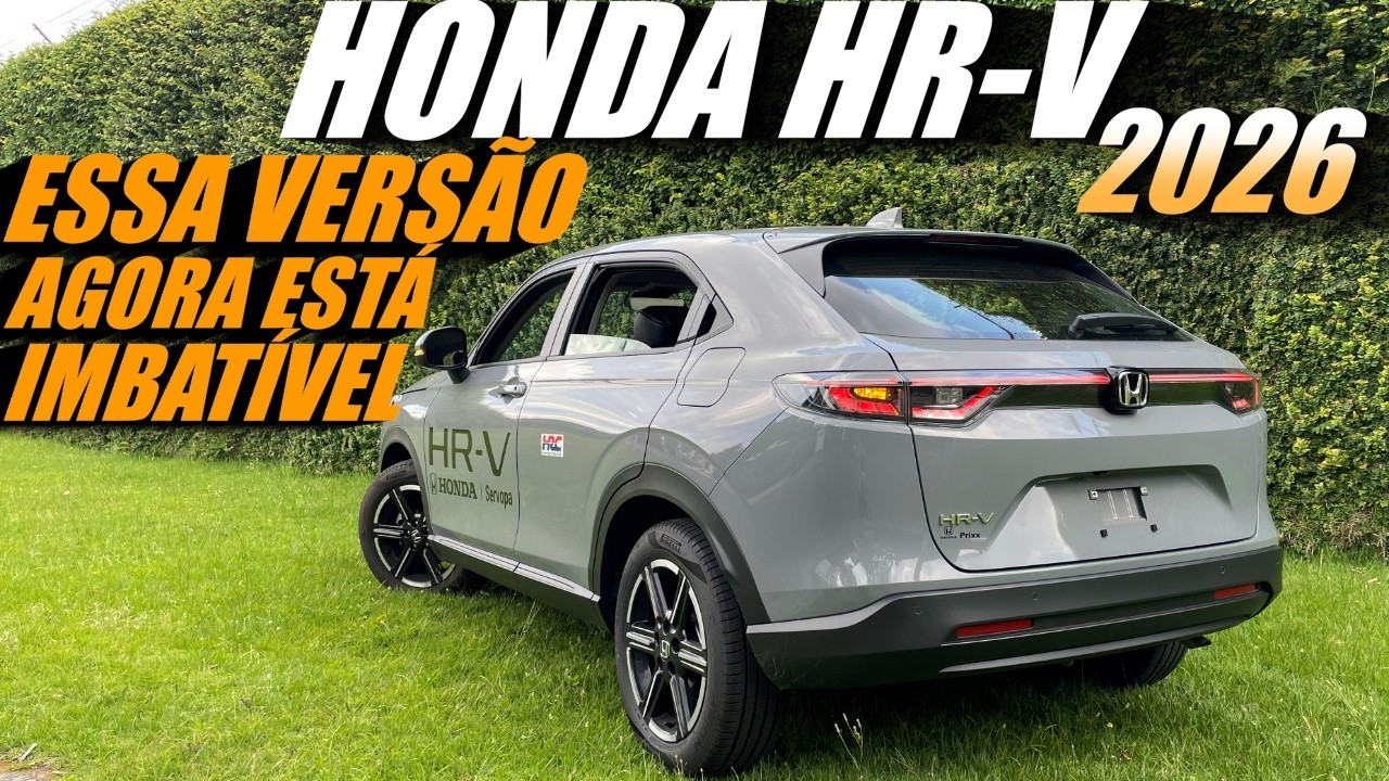 HONDA HR-V EX ou HONDA HR-V EXL 2026? Qual a verdadeira versão custo-benefício do Novo HRV 2026?
