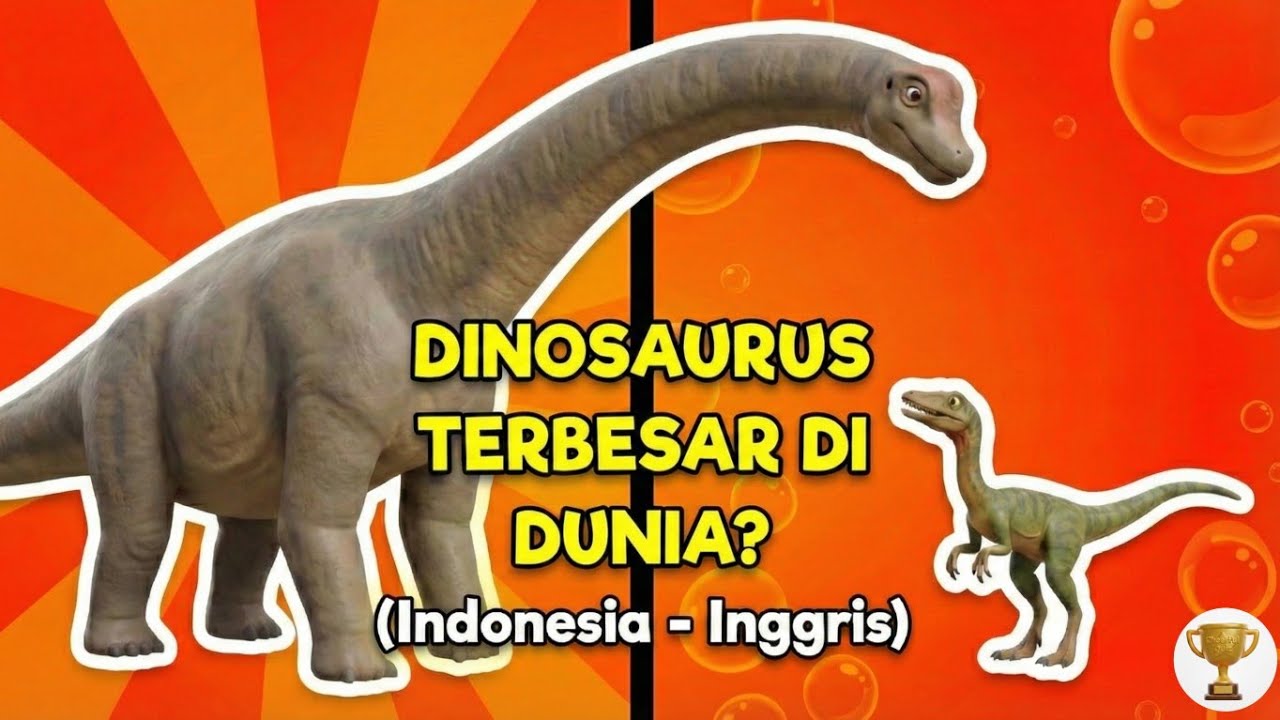 Cuma 1% yang Tahu Nama Dinosaurus Terbesar di Dunia! 🧠 Kamu Termasuk?