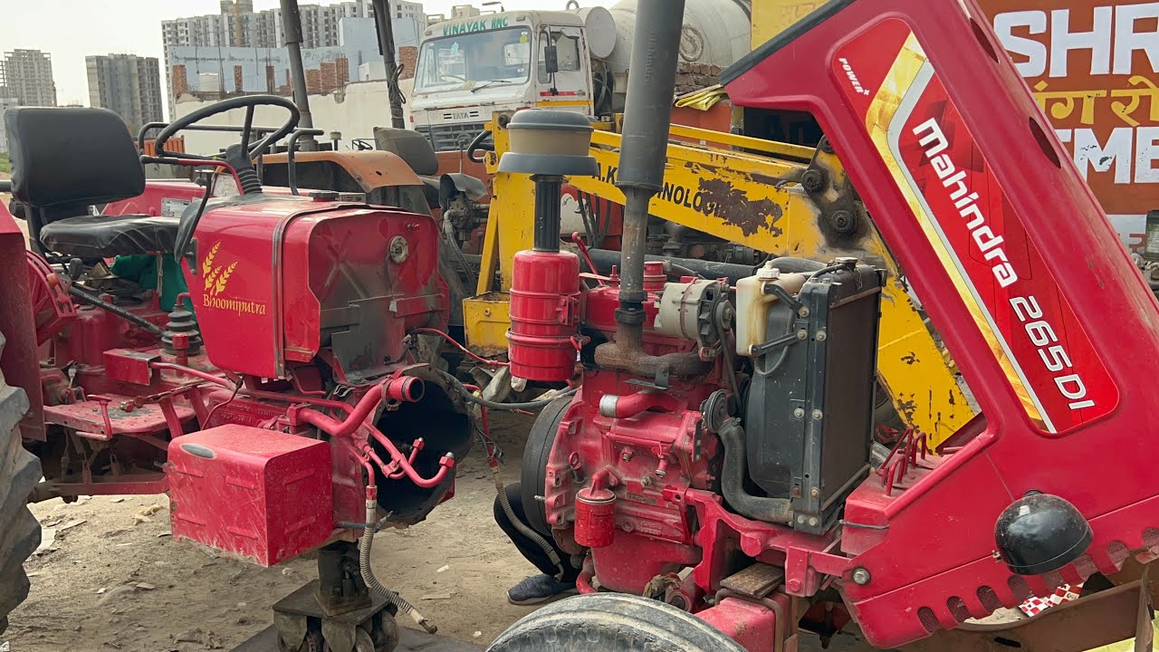 Repairing mahindra 265di clutch plate |🧑‍🔧 tractor 🚜