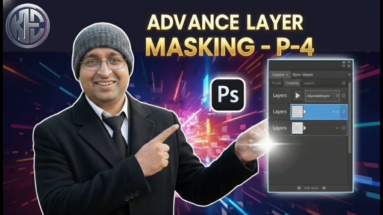 How to create Advance Layer Mask P 4| Advance Layer Mask | in Hindi | 2025